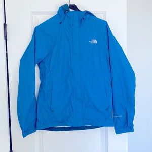 Blue northface wind breaker